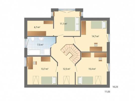 Haus 162 m² 2750 € zur Miete Baumberg,Monheim am Rhein(40789)