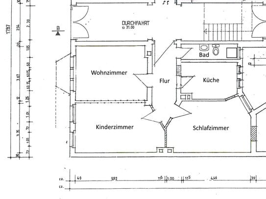 Wohnung zur Miete, for rent at Halle (Saale), Saaleaue,, (06108), Germany