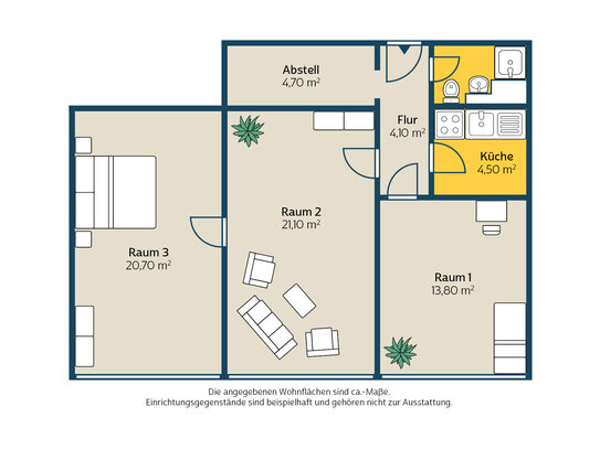 Kaltmiete zzgl. Nebenkosten, for rent at Leipzig (04289), Germany