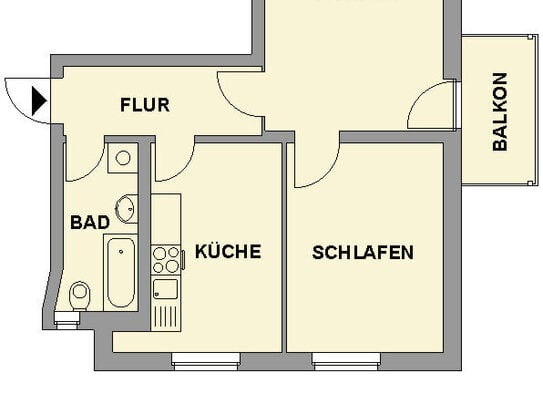 Wohnung zur Miete, for rent at Sonnenberg 215,, (09130), Chemnitz, Germany