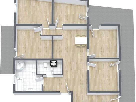 Wohnung 13 m² 560 € zur Miete Aachener Straße 8,Bad Cannstatt,Stuttgart(70376)