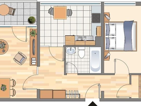 Wohnung zur Miete · nur mit Wohnberechtigungsschein, for rent at (44263), Clarenberg,, Dortmund, Germany