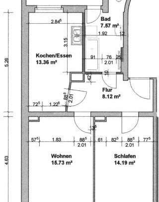 Wohnung zur Miete, for rent at (09126), Chemnitz, Bernsdorf 423,, Germany