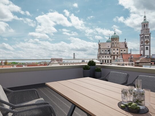 Penthouse zur Miete, for rent at Augsburg, (86152), Jakobervorstadt - Nord,, Germany