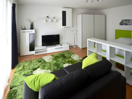 Studio zur Miete · Wohnen auf Zeit, for rent at Mörfelden-Walldorf, (64546), Mörfelden,, Germany