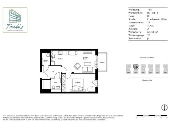 Wohnung zur Miete, for rent at Friedenau,, (12159), Berlin, Germany