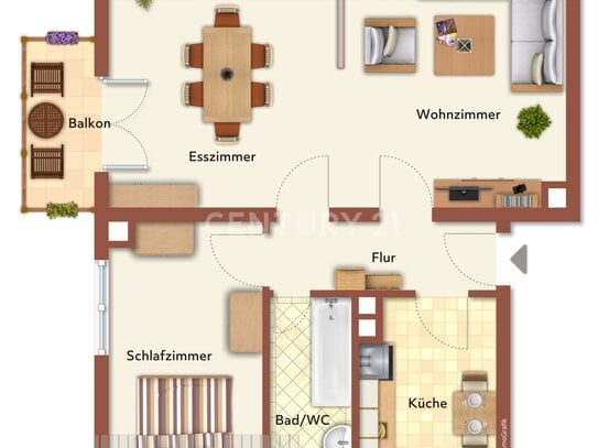 Wohnung zur Miete, for rent at Höntrop,, Bochum - Höntrop, (44869), Germany