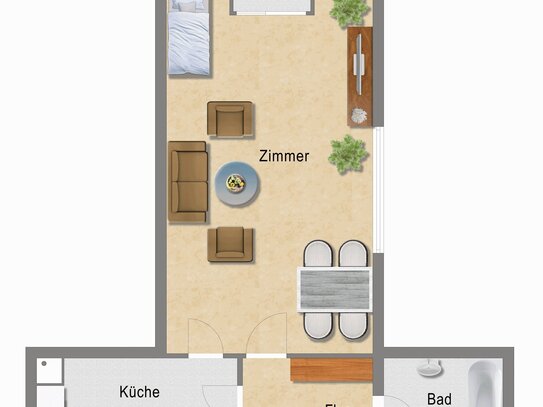 Wohnung zur Miete, for rent at Magdeburg, (39104), Bleckenburgstraße / Jahnring,, Germany