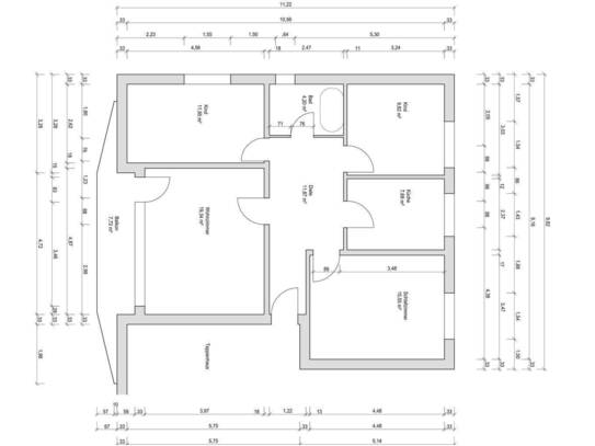 Kaltmiete zzgl. Nebenkosten, for rent at Zum Brummelhoop , Bookholzberg , Ganderkesee (27777)