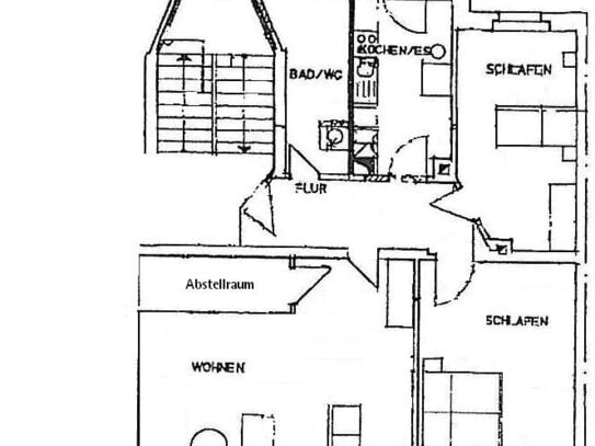 Wohnung zur Miete, for rent at Kappel 822,, (09119), Chemnitz, Germany