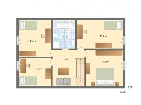 Einfamilienhaus zur Miete, for rent at Baerl,, Duisburg, (47199), Germany