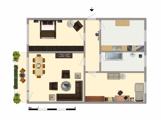 Nettokaltmiete exkl. Betriebskosten, for rent at Sangerhausen, Sangerhausen (06526), Germany