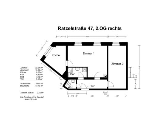 Wohnung zur Miete, for rent at Kleinzschocher,, (04207), Leipzig, Germany