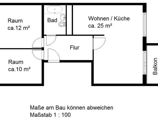 Wohnung zur Miete · nur mit Wohnberechtigungsschein, for rent at (06132), Silberhöhe,, Halle (Saale), Germany