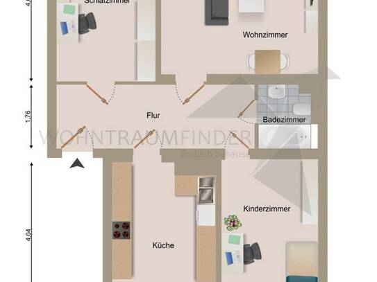 Kaltmiete zzgl. Nebenkosten, for rent at Ludwigstraße 2 , Bahnhofsvorstadt , Zwickau (08056)