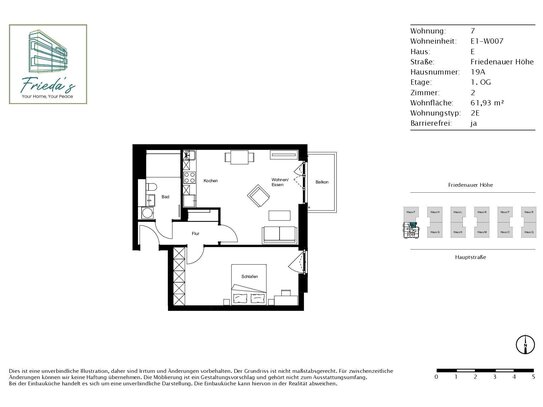 Wohnung zur Miete, for rent at Friedenau,, (12159), Berlin, Germany