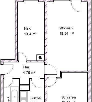 Kaltmiete zzgl. Nebenkosten, for rent at Albert-Vater-Straße 93 a , Stadtfeld Ost , Magdeburg (39108)