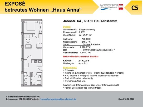 Kaltmiete zzgl. Nebenkosten, for rent at Heusenstamm, Heusenstamm (63150), Germany