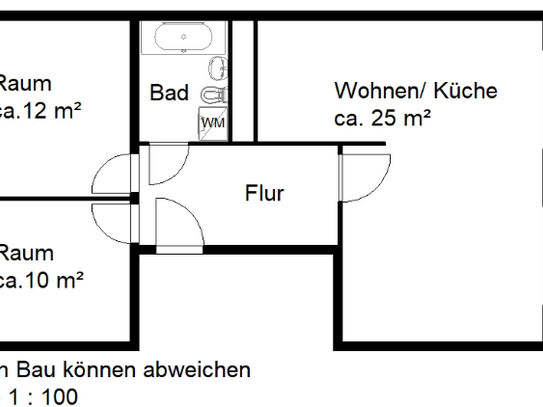 Wohnung zur Miete, for rent at (06132), Silberhöhe,, Halle (Saale), Germany