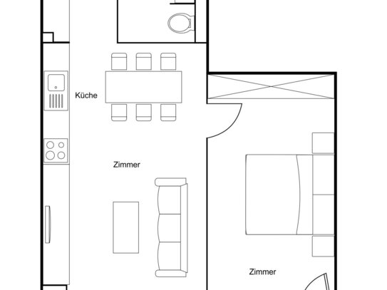 Wohnung zur Miete, for rent at Hamburg, HafenCity,, (20457), Germany