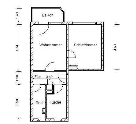 Wohnung zur Miete, for rent at (39124), Nicolaiplatz,, Magdeburg, 2. Etage links, Germany