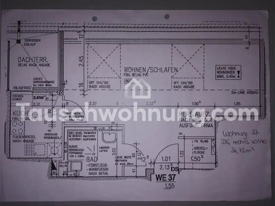 Wohnung zur Miete · nur mit Wohnberechtigungsschein · Tauschwohnung, for rent at (53175), Neu-Plittersdorf,, Bonn, Germ…