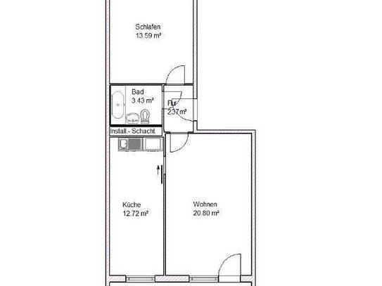 Kaltmiete zzgl. Nebenkosten, for rent at Sankt-Josef-Straße 20b , Neu Olvenstedt , Magdeburg (39130)