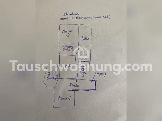 Wohnung zur Miete · Tauschwohnung, for rent at Düsseldorf, (40223), Bilk,, Germany