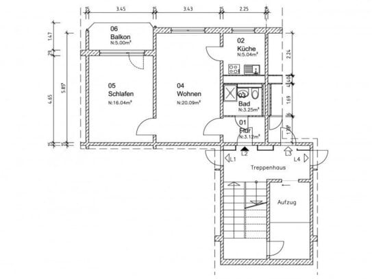 Wohnung zur Miete, for rent at Magdeburg, (39126), Barleber Straße / Lumumbastraße,, Germany