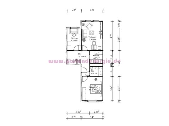 Wohnung zur Miete, for rent at Magdeburg, (39124), Moritzplatz,, Germany