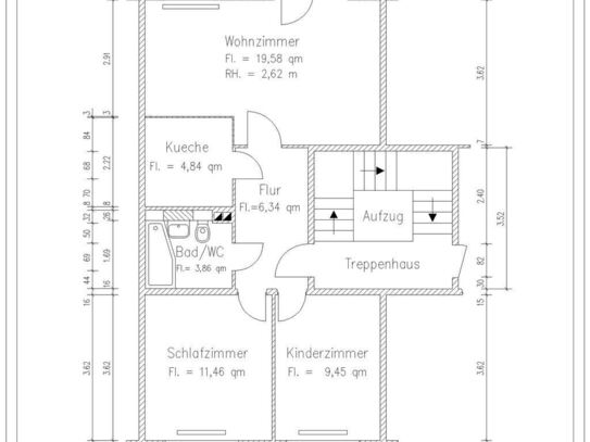 Wohnung zur Miete, for rent at Chemnitz, Zentrum 014,, (09119), Germany