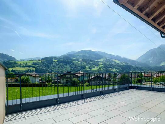 ERSTBEZUG! Reinbach: 4 Zimmer Wohnung mit Terrasse & Balkon