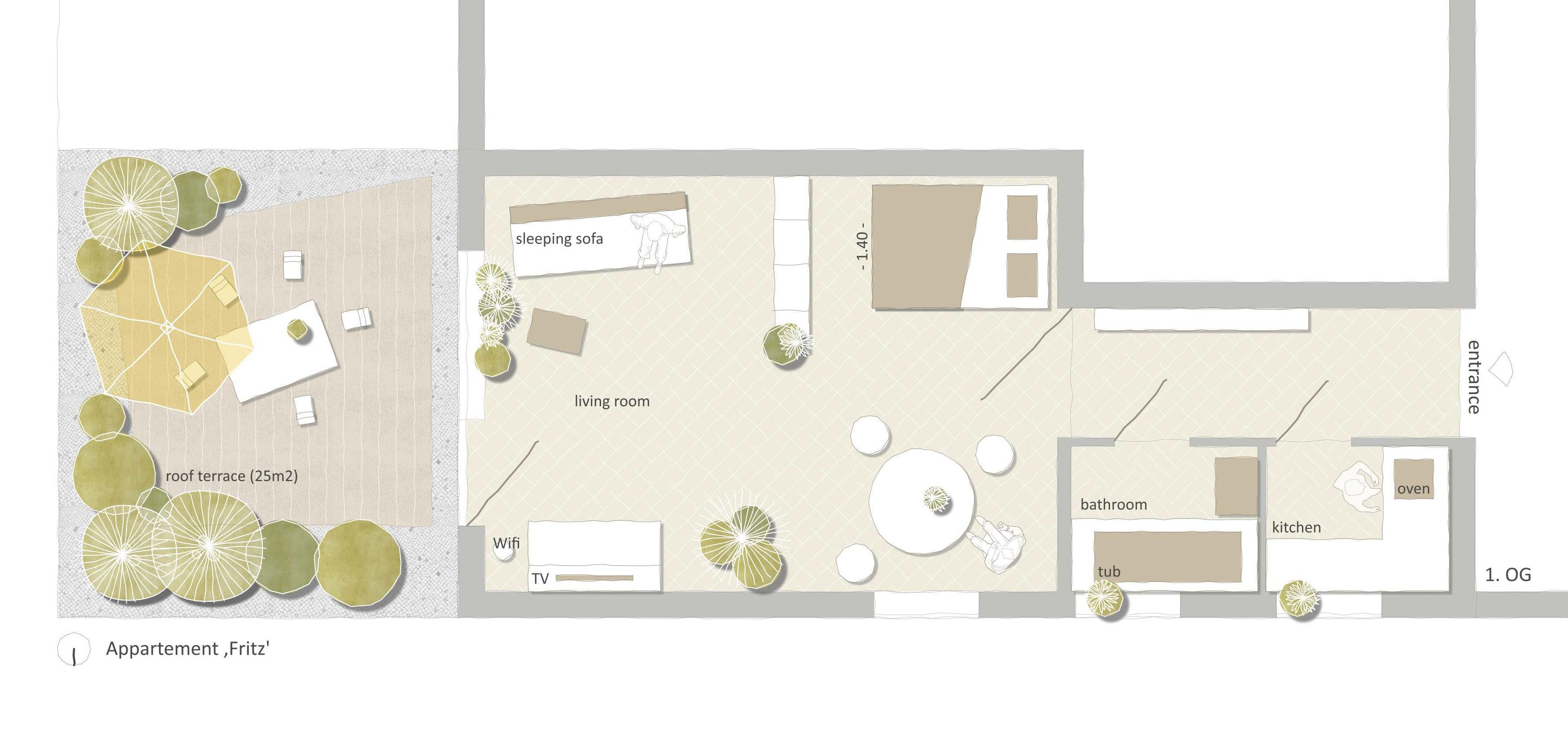                                                               Wohnliches Apartment in Herrsching                                                       in Herrsching am Ammersee (Starnberg)