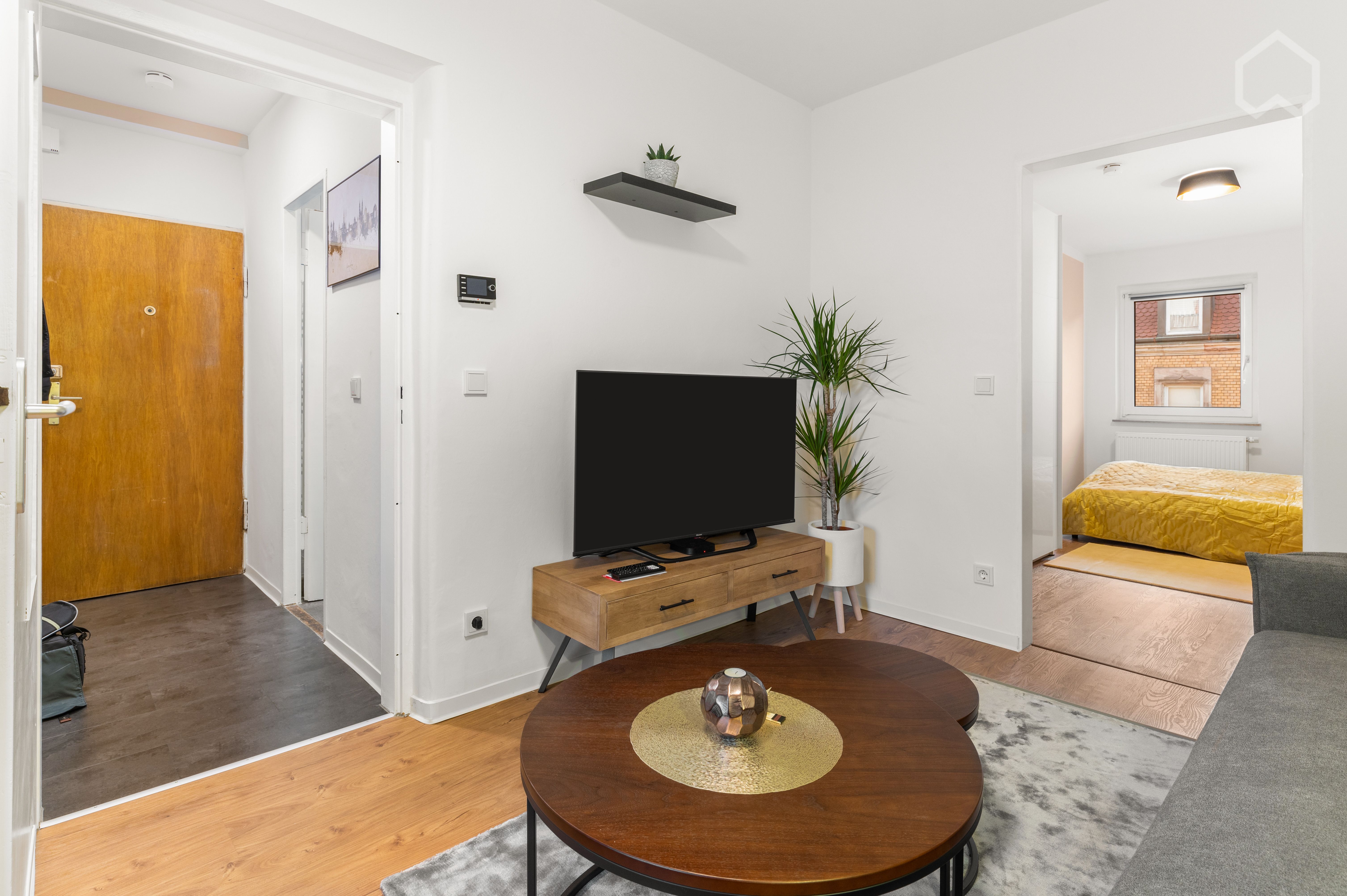                                                               ☆ Zentral, gem&uuml;tliches 2-Zi Apartment, Waschtrockner, VOLLAUSSTATTUNG                                                       in Galgenhof (Nürnberg)