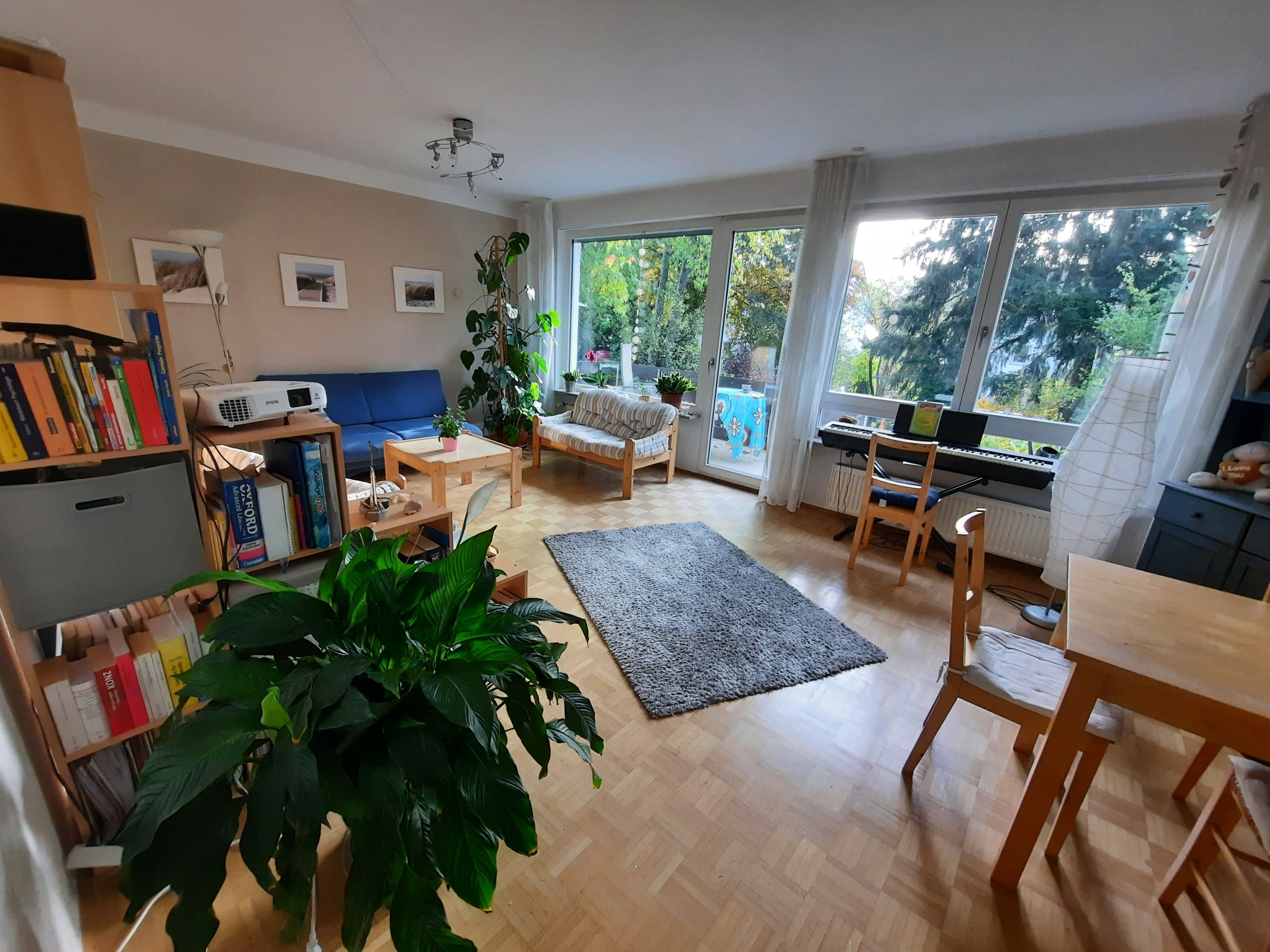                                                               WG-Zimmer in sonniger und ruhiger Wohnung im Gr&uuml;nen                                                       in Schmausenbuckstraße (Nürnberg)