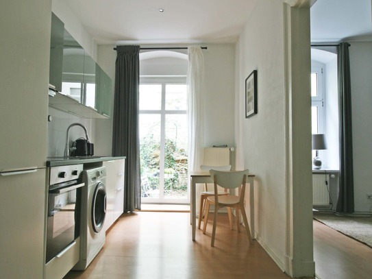 Großzügig geschnitten und mit Gartenterrasse