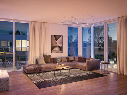 Luxus Dachgeschoßwohnung mit großer Panorama-Terrasse