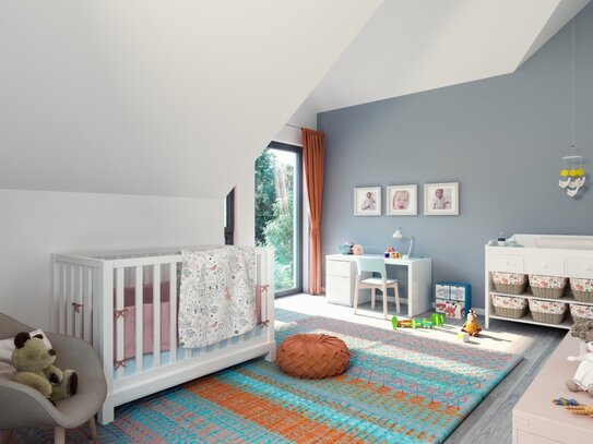 IHRE ZUKUNFT: SIE GESTALTEN LIEBEVOLL DAS BABYZIMMER IN IHREM NEUEN HAUS!