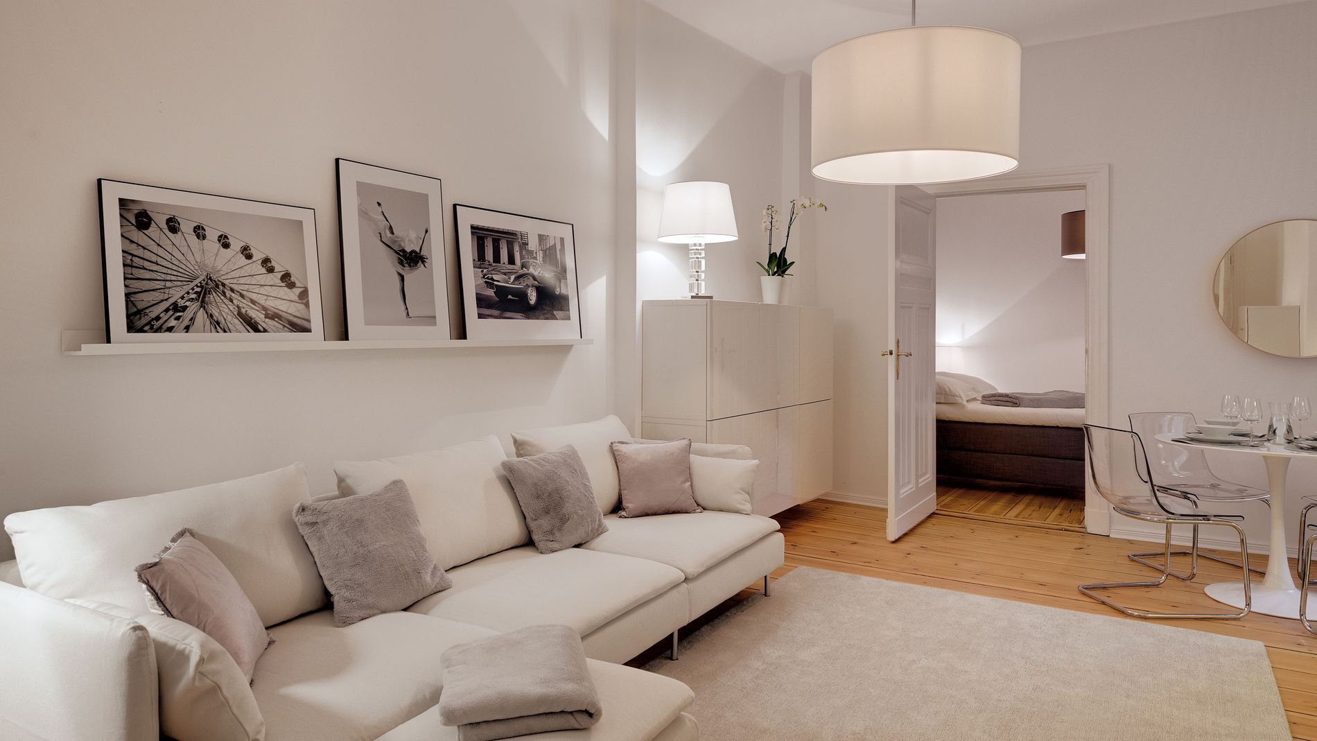 Berlin - Fully furnished !! Ruhig, toll, neu & hell 2 Zi-Altbau in Tiergarten am Bundesratufer !! - Photo 1
