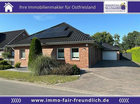 Westoverledingen - *** TRAUMHAFTES EINFAMILIENHAUS IM BUNGALOWSTIL MIT VOLTAIKANLAGE IN WESTOVERLEDINGEN