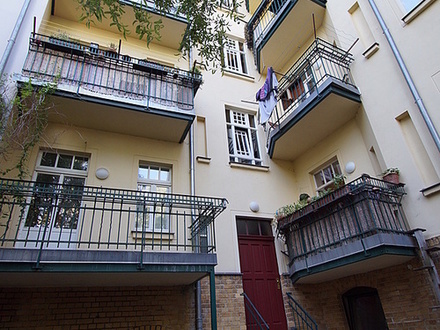 Leipzig - Attraktive 3-Raumwohnung mit Balkon in Connewitz