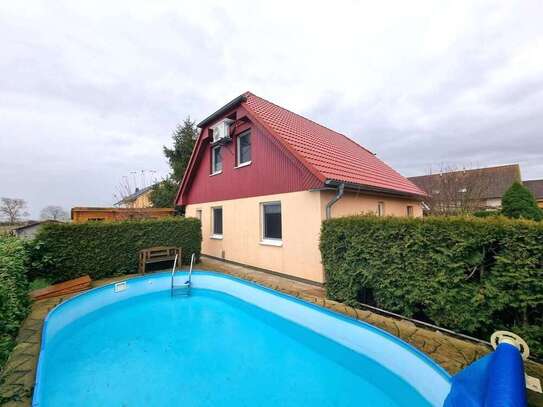 Landsberg - Noch diesen Sommer den eigenen Pool genießen! Ihr Einfamilienhaus wartet zwischen Halle und Leipzig