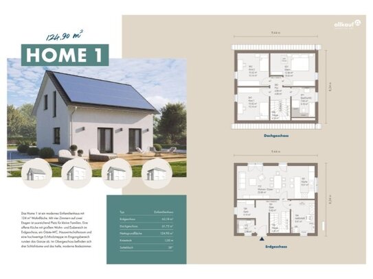 Henningsdorf - Ideal für Eigenleistung: Flexibles Neubauhaus, das du selbst gestalten kannst