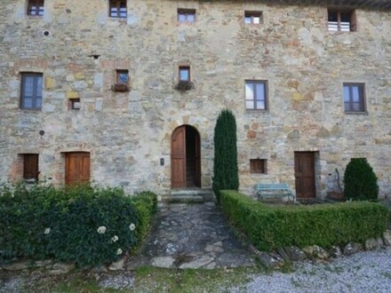 Castellina in Chianti - Wohnung mit privatem Garten und schönem Panoramablick