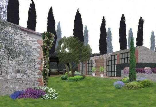Castelnuovo Berardenga - Wohnen und Arbeiten unter einigen Olivenbäumen Toskana