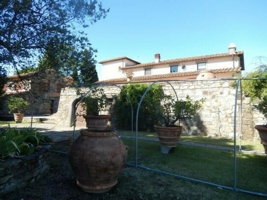 Bagno a Ripoli - Anwesen mit Pool und Olivenbäumen