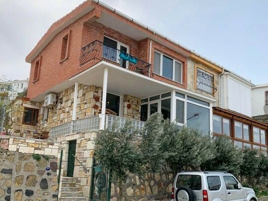 Foca - Steinhaus mit fantastischen Meeresblick in Foca Izmir