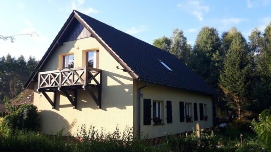 Wronki - Kleines Haus 160m2 im Wald Puszcza Notecka