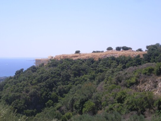 Chrani - Bauland mit Meerblick Griechenland Peloponnes