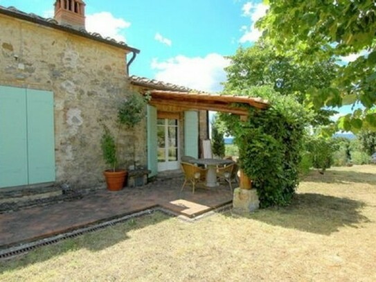 Castelnuovo Berardenga - Hübsches Landhaus mit Olivenbäumen und Weinberg